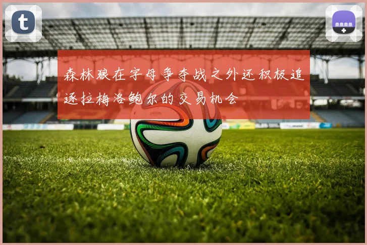 森林狼在字母争夺战之外还积极追逐拉梅洛鲍尔的交易机会